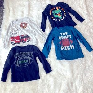 Old Navy long sleeve boys shirts Size 4T